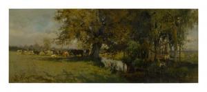 MACY William Starbuck 1853-1945,LANDSCAPE WITH COWS,1875,Sotheby's GB 2020-03-05