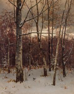 MACY William Starbuck 1853-1945,Winter Landscape,1879,Shannon's US 2019-10-24