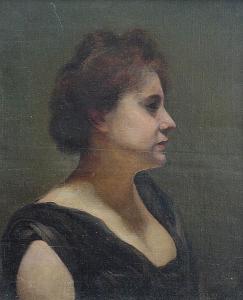 MACZYNSKI Jozef 1871-1957,Portret kobiety,Rempex PL 2007-02-12
