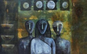 MADAWELA Shehan,Three Figures,2000,Sidharta ID 2015-11-01