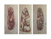 MADDEN Bernadette 1948,Abstract Triptych,De Veres Art Auctions IE 2014-09-30