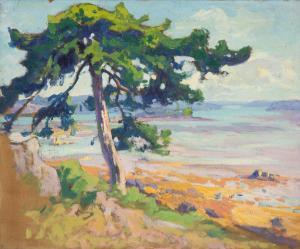 MADELINE Paul 1863-1920,L'île à bois, mar é e basse, Kermouster,Hindman US 2024-02-21