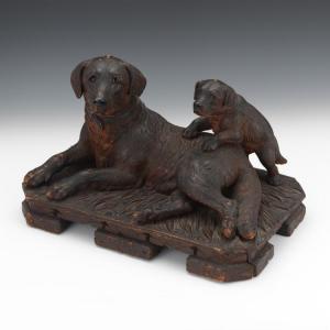 MADER Walter 1800,Mother and Pup,Aspire Auction US 2016-09-10