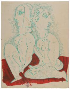 MADHAV SEN Sunil 1910-1979,Untitled,1970,Sotheby's GB 2022-03-21