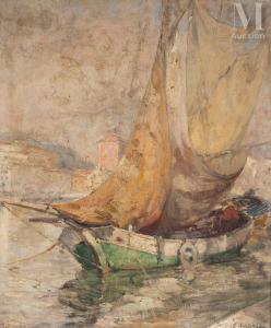 MADIOL Jacques, Jakob 1874-1950,Bateau au port,Millon & Associés FR 2025-01-30