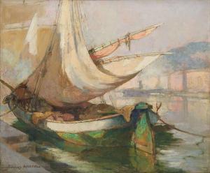 MADIOL Jacques, Jakob 1874-1950,Voiles latines,Horta BE 2015-06-15