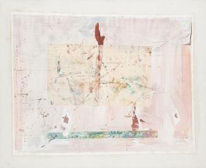 MADLENER Jorg 1939,Prepared painting VI (Fireplace road),1986,Horta BE 2022-11-14