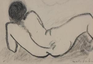 MADRITSCH Karl 1908-1986,Reclining Female Nude,Germann CH 2021-06-08