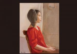 MAEDA Risho,Woman in red,Mainichi Auction JP 2009-02-07