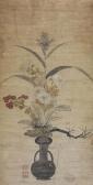 MAEJIMA SOYU 1600-1600,Rikka zu (Flower arrangement),Christie's GB 2013-09-18