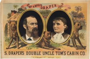 MAERZ A J,S. DRAPER'S DOUBLE UNCLE TOM'S CABIN CO.,1884,Swann Galleries US 2016-02-11