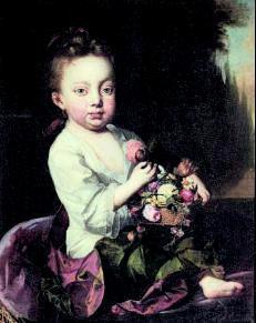 MAES Gerrit 1673-1709,Bimba con cesto di fiori,Wannenes Art Auctions IT 2005-11-29
