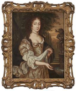 MAES Nicolaes 1634-1693,Portrait einer Edeldame mit Perlschmuck,Dobritz DE 2024-03-09
