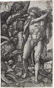 MAES Peter,Hercules and Cerberus,1577,Swann Galleries US 2013-10-30