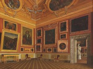 MAESTOSI Francesco 1822-1883,The Sala de Saturne or Room of Saturn in the Pitti,Sworders 2020-09-22