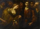 maestro di monticelli d'ongina,Christ and the adulteress,Galerie Koller CH 2011-09-19