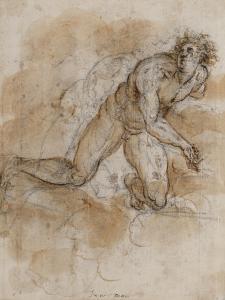 MAFFEI Francesco 1605-1660,Studies of a kneeling man,Sotheby's GB 2024-01-31