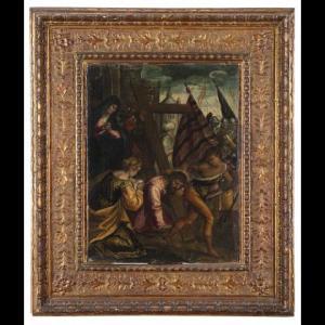 MAGANZA Giovanni Battista I 1513-1586,Cristo portacroce sulla via del Calv,Il Ponte Casa D'aste Srl 2020-06-09