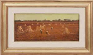 MAGAZZINI GENE 1914,Farmers in a Wheat Field,Eldred's US 2018-01-19