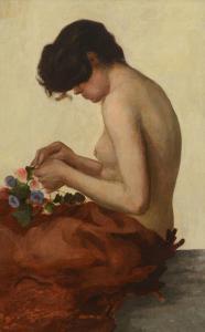 MAGGI Cesare 1881-1961,Nudo di donna,Meeting Art IT 2024-04-20