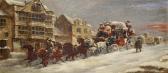 MAGGS John Charles 1819-1896,Mail coach in Winter snow,1880,Bonhams GB 2014-03-18