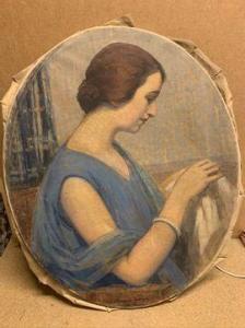 MAGNAN BERNARD Pierre 1880,Portraits de femmes,Etienne de Baecque FR 2021-02-05