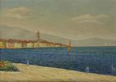 MAGNANI R 1900-1900,Paesaggio marino,Mecenate Aste IT 2014-04-04