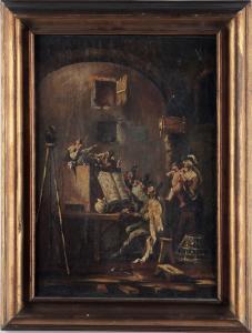 MAGNASCO IL LISSANDRO Alessandro 1667-1749,Scene picaresche,Cambi IT 2023-11-30