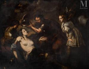 MAGNASCO Stefano 1635-1674,Le Baptême de Clorinde par Tancrède,Millon & Associés FR 2023-06-27