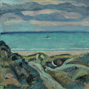 MAGNILD Johannes 1893-1971,Coastal scape,Bruun Rasmussen DK 2013-12-16
