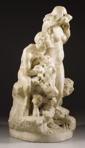MAGRINI 1800-1800,Satyr with a Maiden,1897,Heritage US 2008-05-09