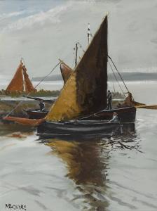 MAGUIRE Cecil 1930-2020,PÚCÁN, GAFF RIGGED, KINVARA, COUNTY GALWAY,Whyte's IE 2018-10-01