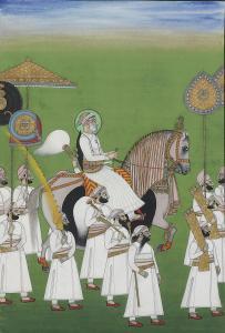 MAHARANA SANGRAM SINGH II 1690-1734,UDAIPUR,Christie's GB 2012-12-09