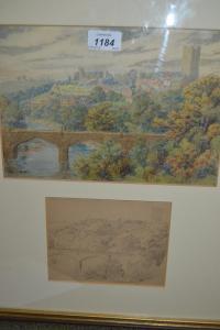 MAHER Fred J. 1871-1963,view of Richmond,Lawrences of Bletchingley GB 2018-07-17