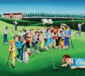 MAHLER yuval 1951,Playing Golf,Tiroche IL 2020-09-12