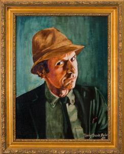 MAILER Norris Church 1949-2010,MAN IN A HAT,1984,Stair Galleries US 2018-05-11