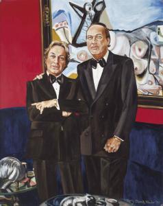 MAILER Norris Church 1949-2010,Portrait of Arnold and Parker,1988,Christie's GB 2018-06-06