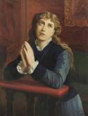 MAILLARD R,Jeune fille en prière,1948,Delorme-Collin-Bocage FR 2009-03-04