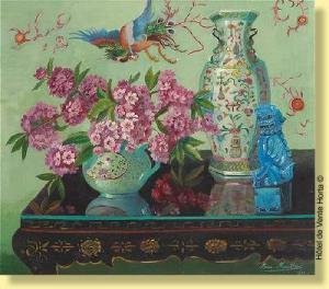 MAILLART Anne 1900-1900,Composition aux chinoiseries,1979,Horta BE 2008-11-10