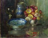 MAILLART Anne 1900-1900,Vase fleuri,Monsantic BE 2022-12-11
