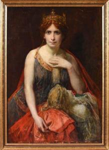 MAILLART Diogène Ulysse N 1840-1926,Pénélope en Reine grecque,Loizillon FR 2023-11-18