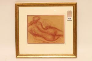 MAILLOL Aristide 1861-1944,Female Nude,1919,Hartleys Auctioneers and Valuers GB 2017-03-22