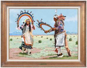 MAILS THOMAS E. 1920-2001,Rainbow Dancers,Brunk Auctions US 2023-07-15