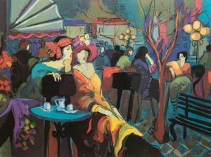 MAIMON Isaac 1951,Bistro Cafe,5th Avenue Auctioneers ZA 2016-07-17