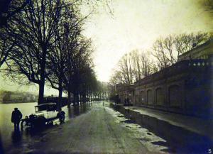 MAINDRON Charles 1861-1940,Inodations à Boulogne Billancourt vers 1910,1910,Artprecium FR 2017-03-08