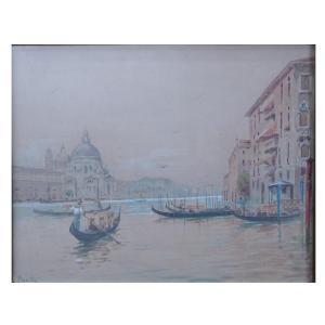 MAINELLA CESARE 1885-1975,View of Venice,Kodner Galleries US 2020-11-18