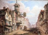 MAISEY Thomas 1787-1840,A view along High Street from the Town Hall,Martel Maides GB 2013-03-14