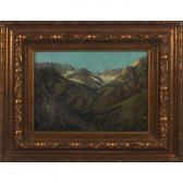 MAISON Mary 1886-1954,Mountain Landscape,1930,Treadway US 2008-09-14