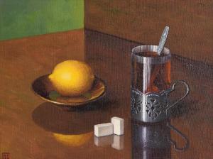 MAISTRENKO Gennady,Still Life - Tea and Lemon,Morgan O'Driscoll IE 2015-10-12