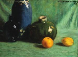MAJERHÖFFER WIKI 1800,Still Life with Vases and Fruit,1899,Jackson's US 2015-06-16